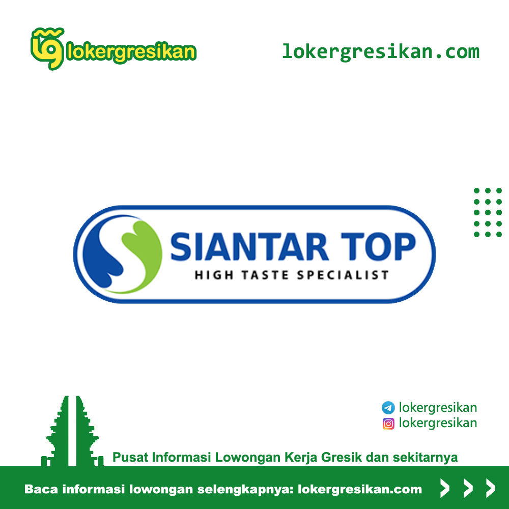 Rekrutmen Lowongan Kerja Kepala Divisi Produksi PT Siantar Rekrutmen Lowongan Kerja Kepala Divisi Produksi PT Siantar