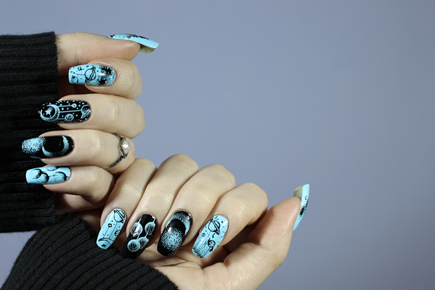 How to Get An Enchanting Celestial Nail Look Inspired by Cosmic Witch