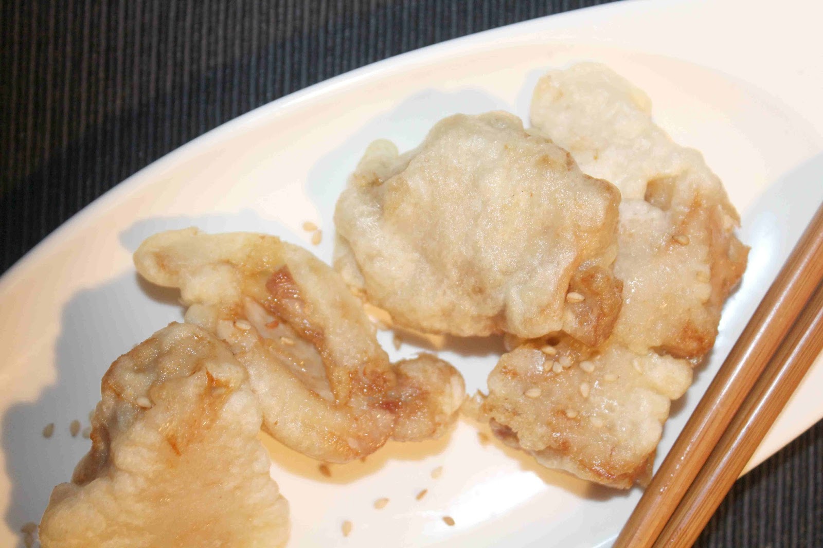 cocina facil y elaborada POLLO KARAAGE EN TEMPURA