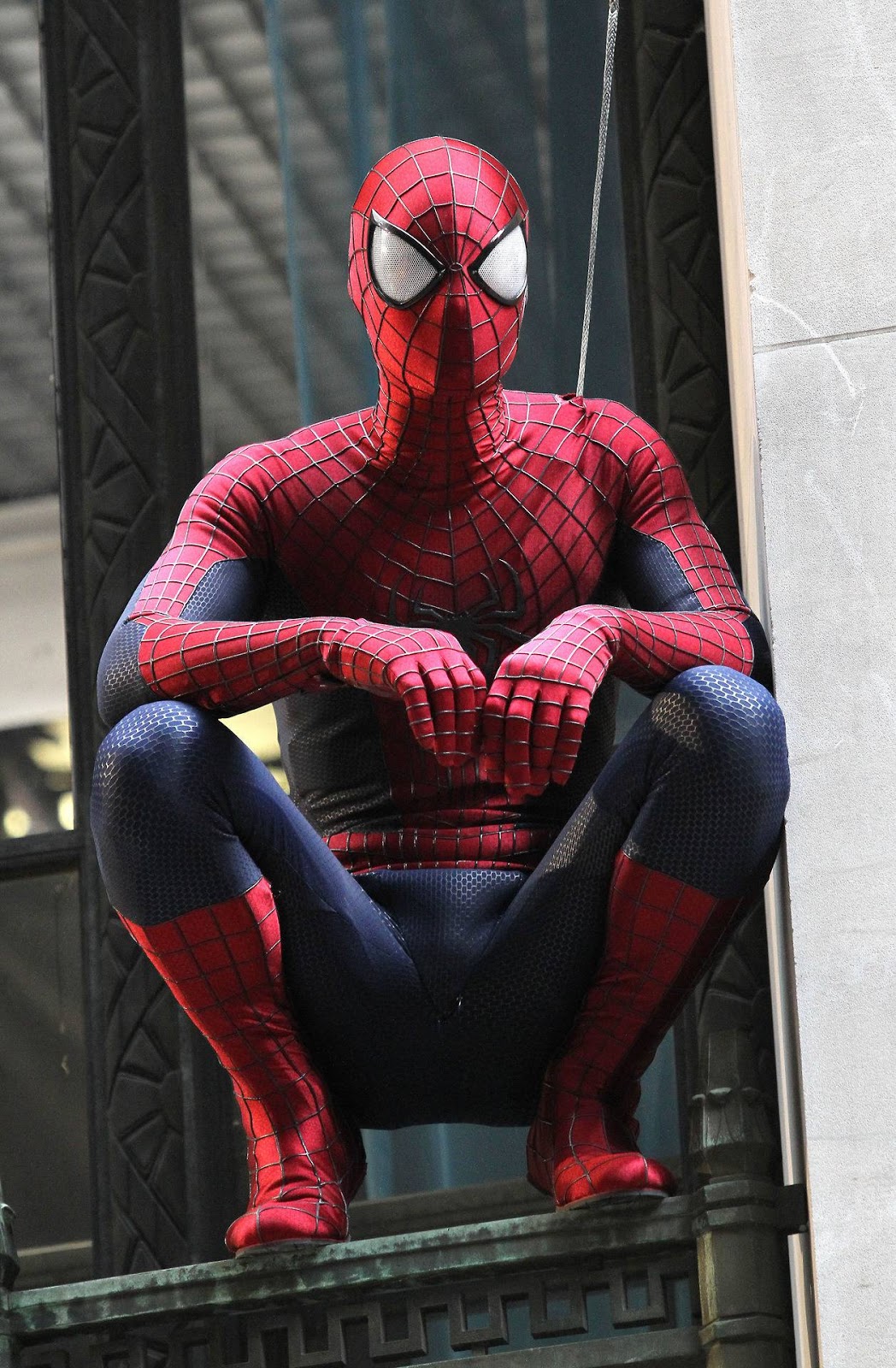 Nuevas imágenes de Spider-Man en el rodaje de ‘The Amazing Spider-Man 2’