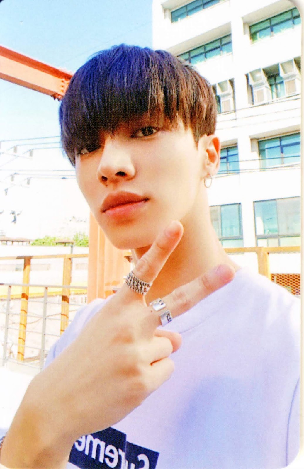 kpop scans: Gikwang ( Highlight ) - Celebrate version B photocard