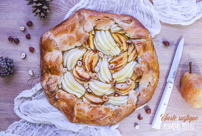 tarte rustique pommes poires tarte rustique pomme poire