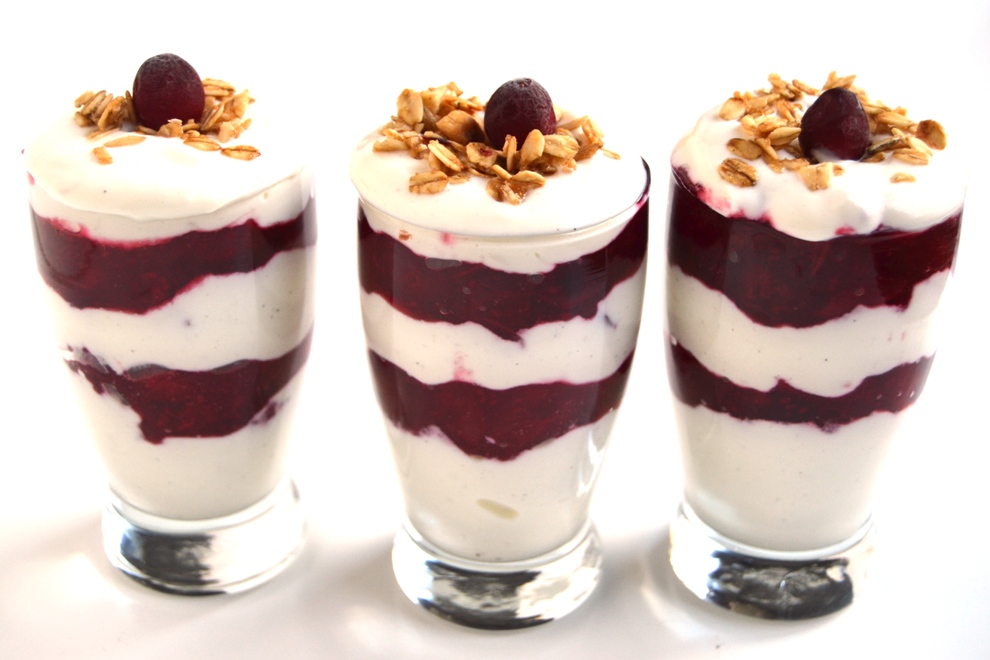Cranberry Greek Yogurt Parfaits The Nutritionist Reviews