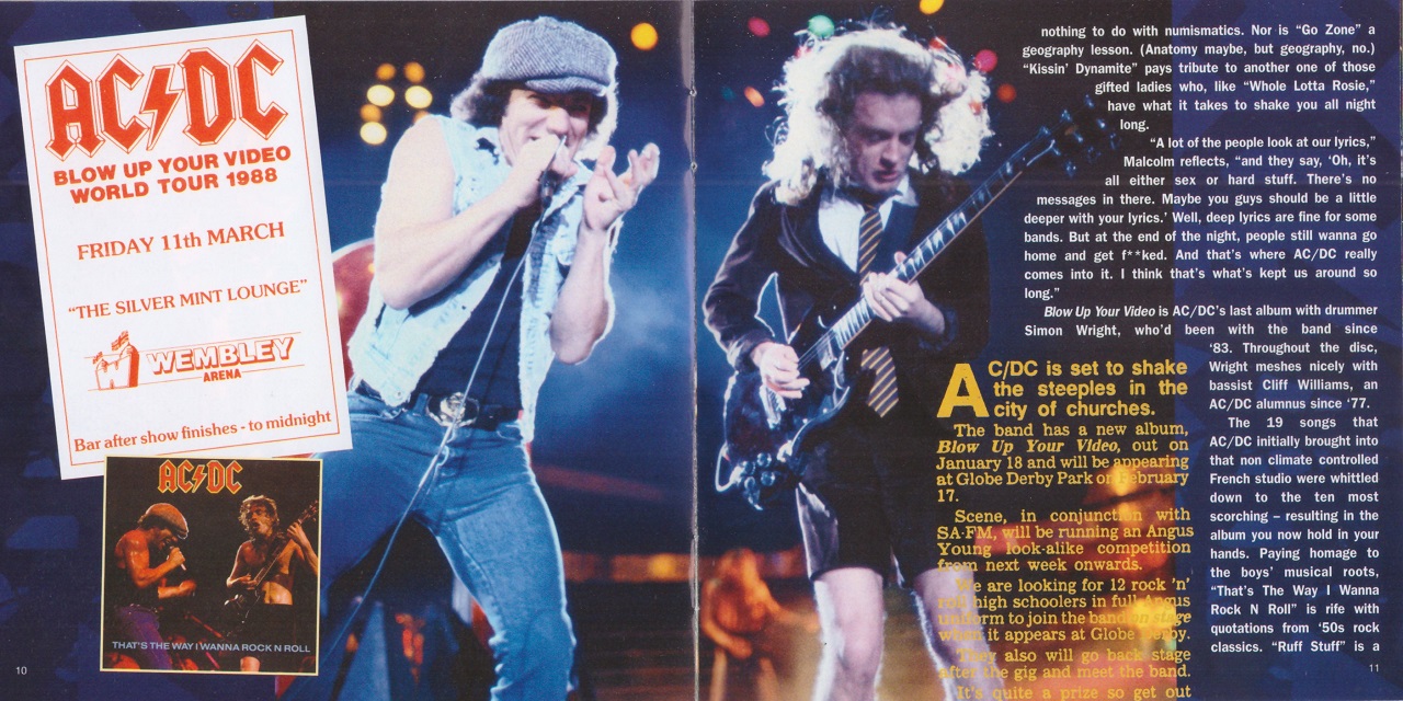 Cries from the Quiet World: AC/DC