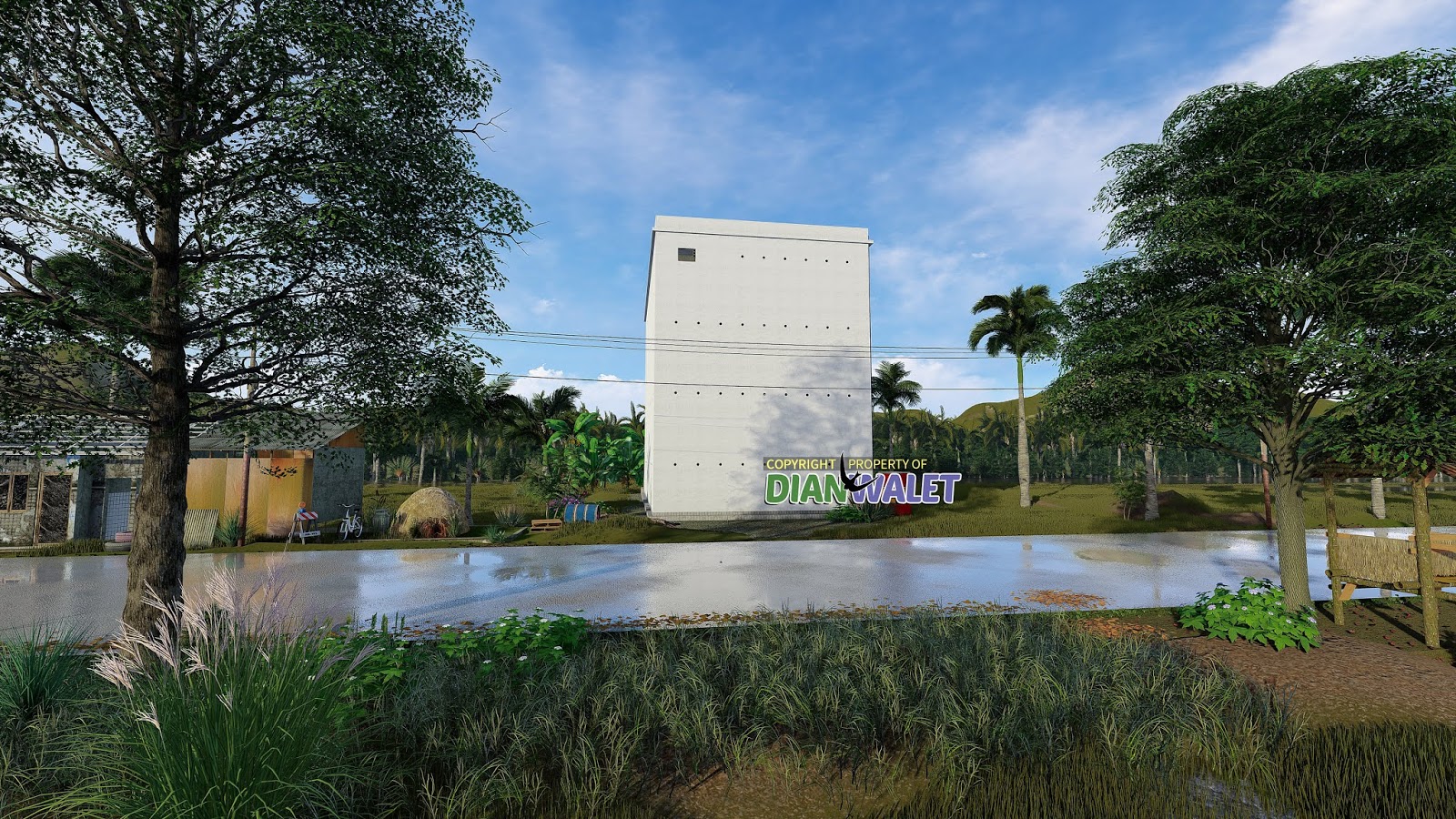 Konsep Baru 15+ Desain Kolam Gedung Walet