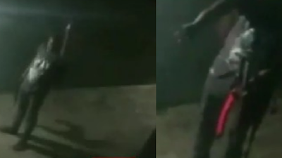 Drunk Nigerian Policeman Opens Fire In Lagos Hotel, Robs Customers (Video)