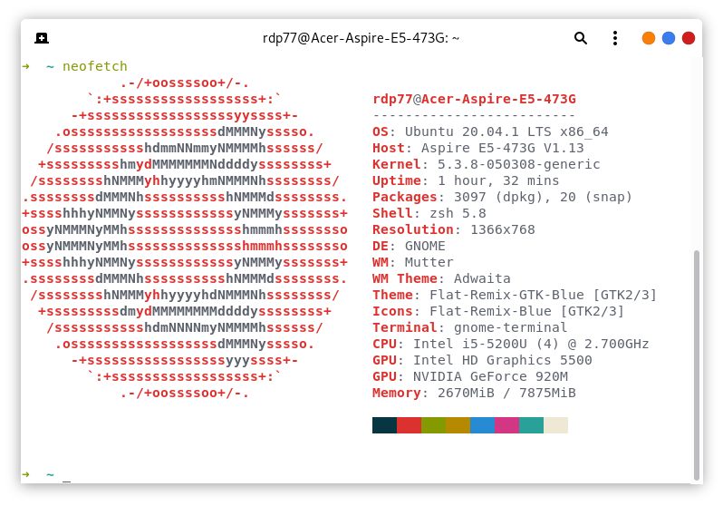 Melihat Spesifikasi Linux Di Terminal Melihat Spesifikasi Linux Di Terminal
