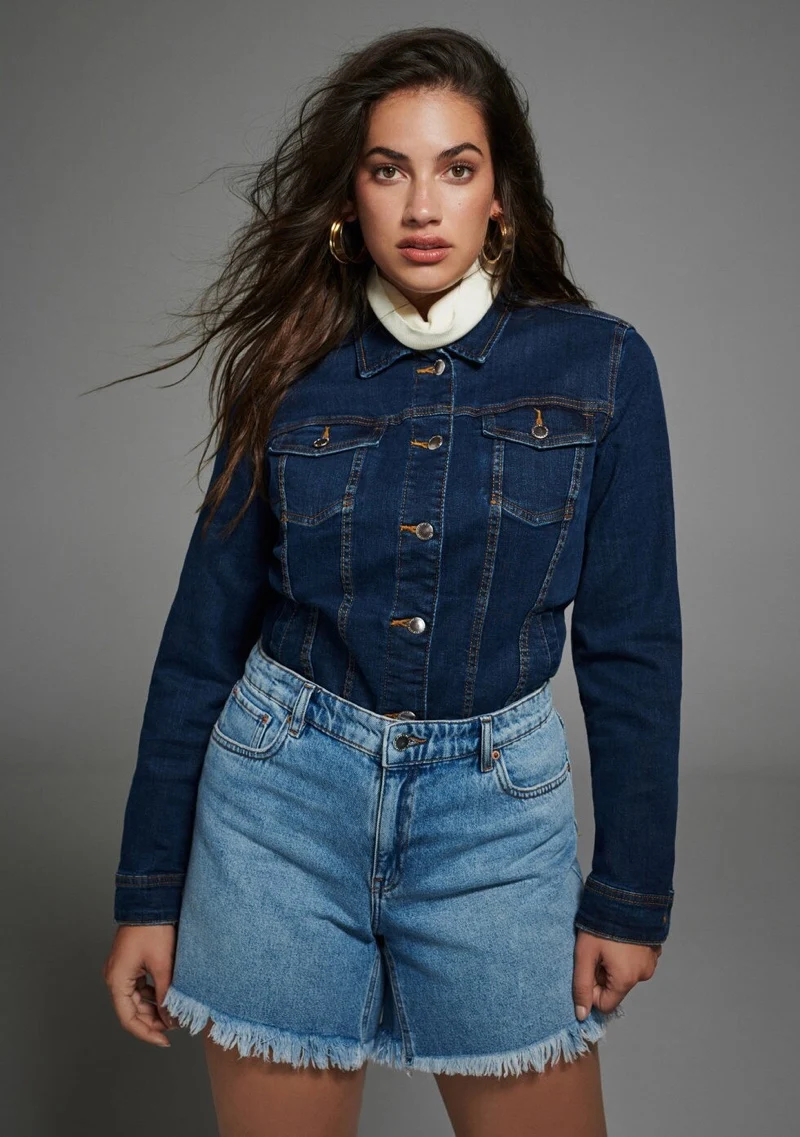 Violeta by Mango Denim Lookbook Fall 2019