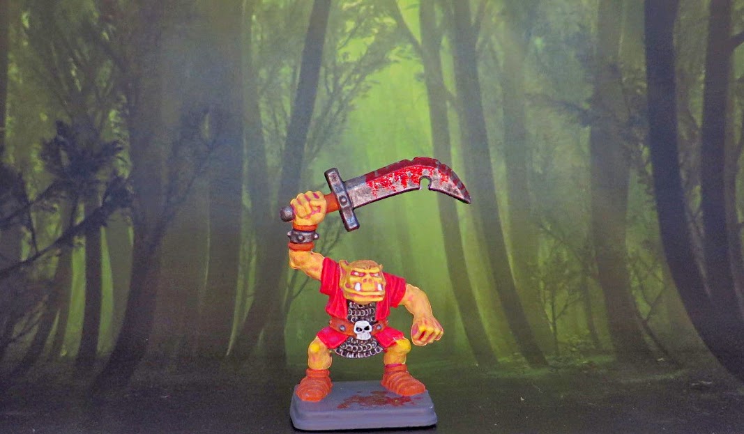 Heroquest, Orc, Painted, Fimir