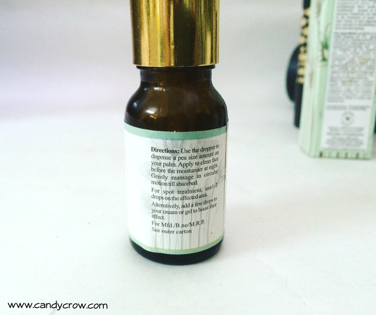 Just Herbs Beauty Elixir Face Serum Review Candy Crow