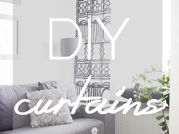 Home Decor: Easy DIY Curtains