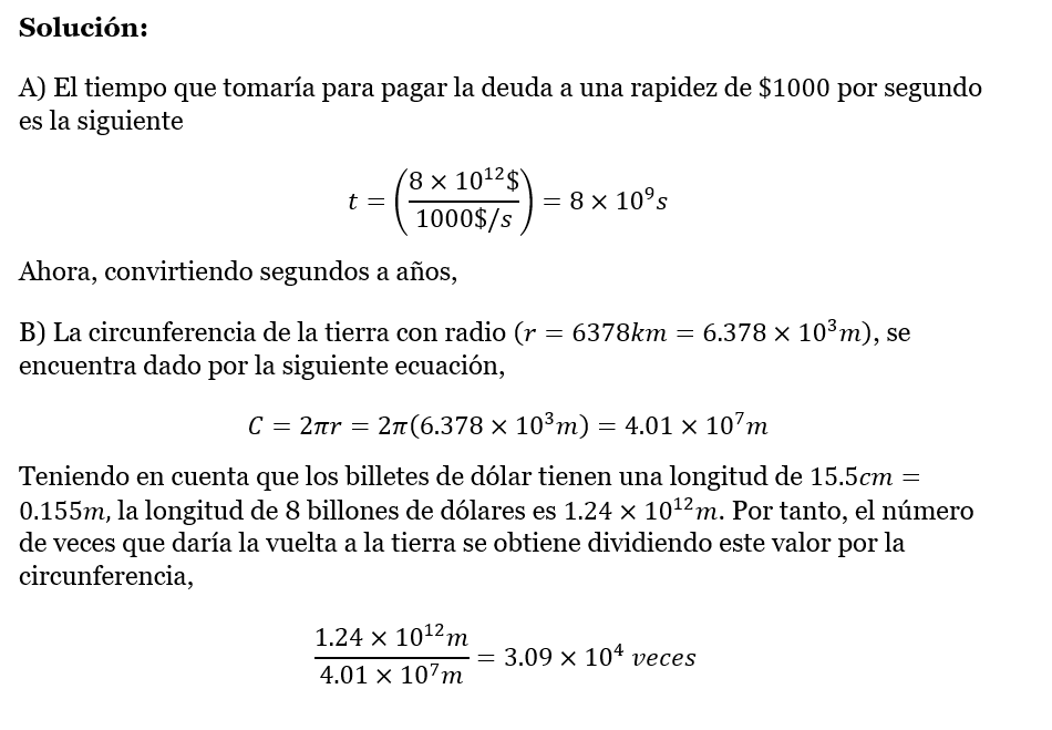 17. Cuando se imprimió este libro, la deuda nacional estadounidense era