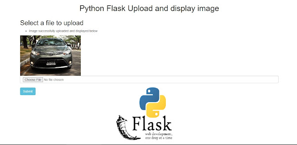 Python Flask Upload and display image | Tutorial101