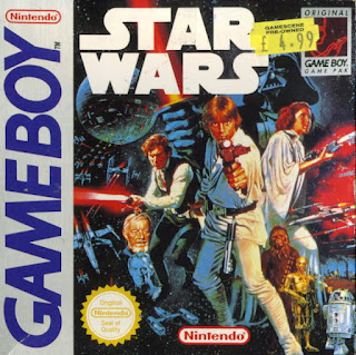 Portada del cartucho de Star Wars para Nintendo GameBoy