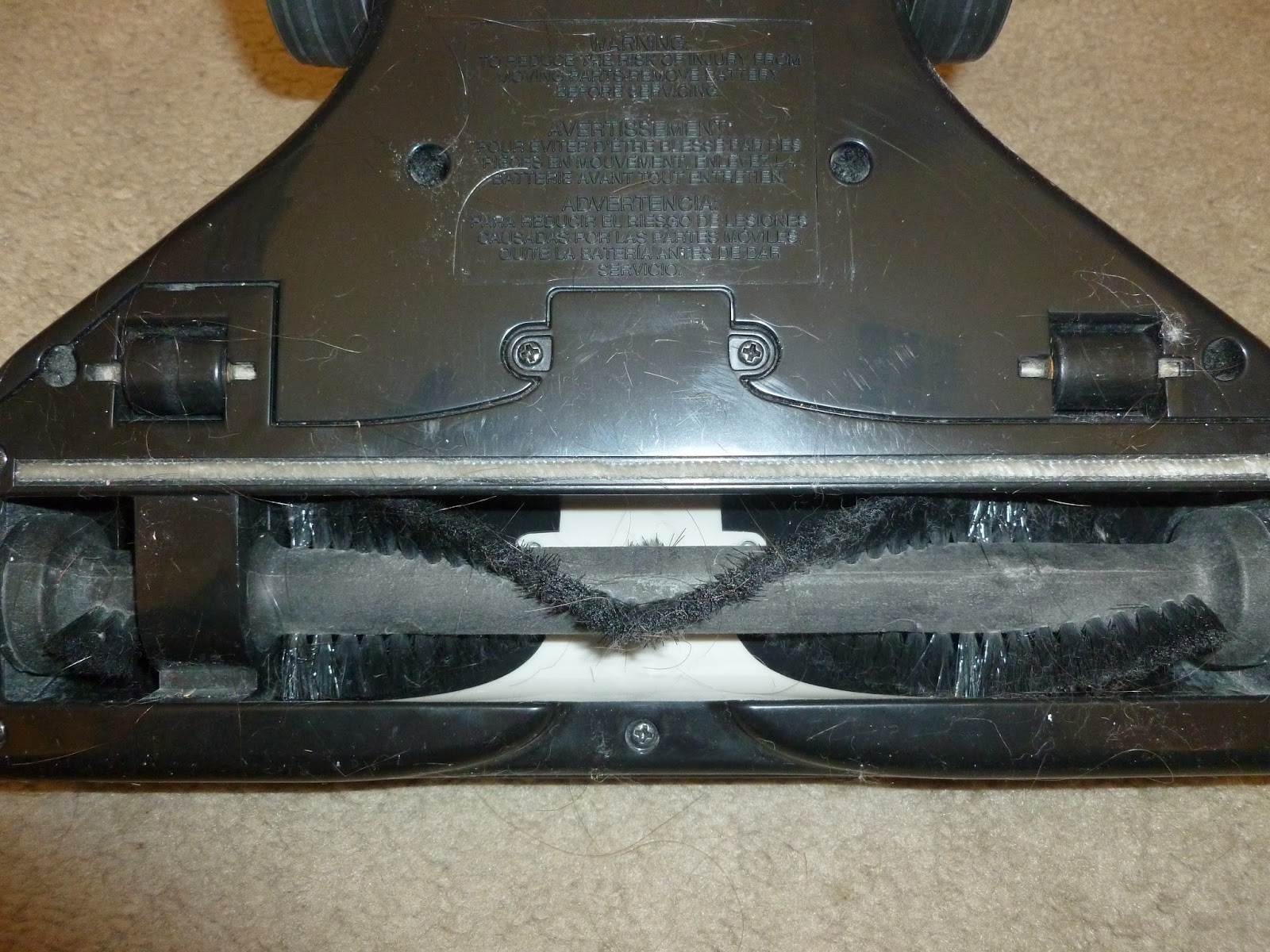 Lemon Savings Hair Removal from the Vacuum Beater Bar