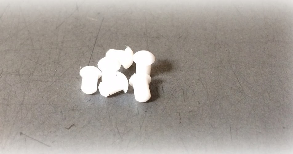 Excellence In Custom Fasteners & Hardware Special PTFE Teflon Button Part Made to Print