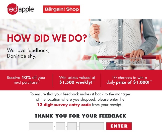 Bargain Shop Listens Survey