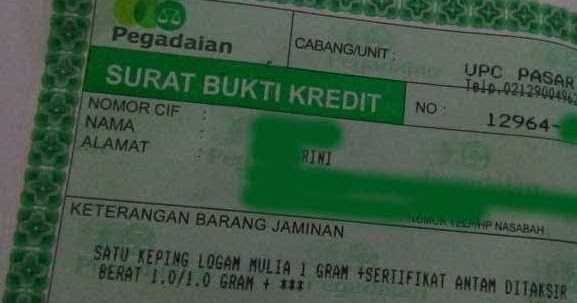 23++ Contoh surat kuasa pengambilan gadai emas terbaru yang baik dan benar