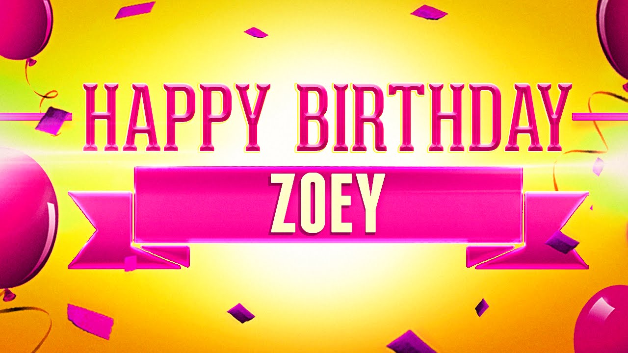 Thinking Pink: Happy Birthday, Zoey!!!
