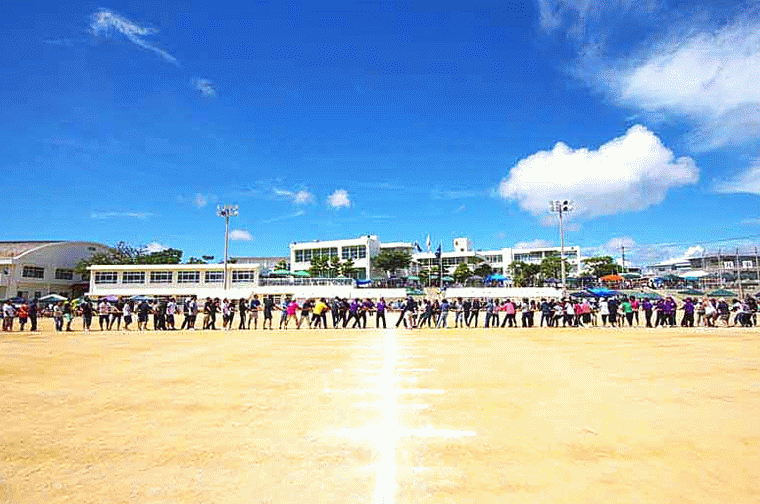 Ryukyu Life GIFs from a Secondary School Athletic Meet in Kin Town Okinawa