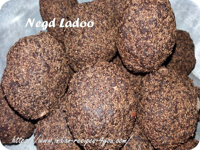 how to make Negd ladoo recipe in hindi by aju p george