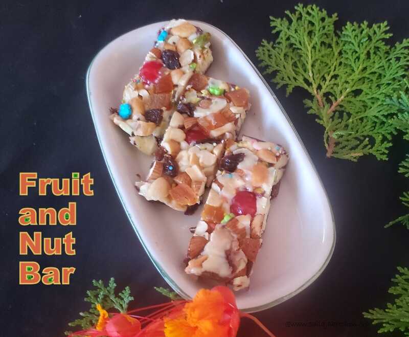 Sailaja Kitchen...A site for all food lovers! Fruit and Nut Chocolate