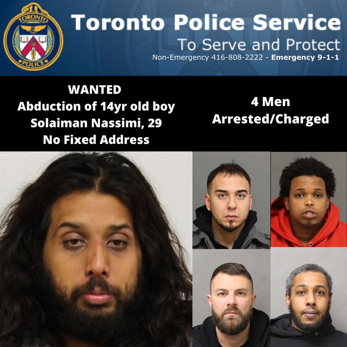 Toronto's News Four men arrested, 30