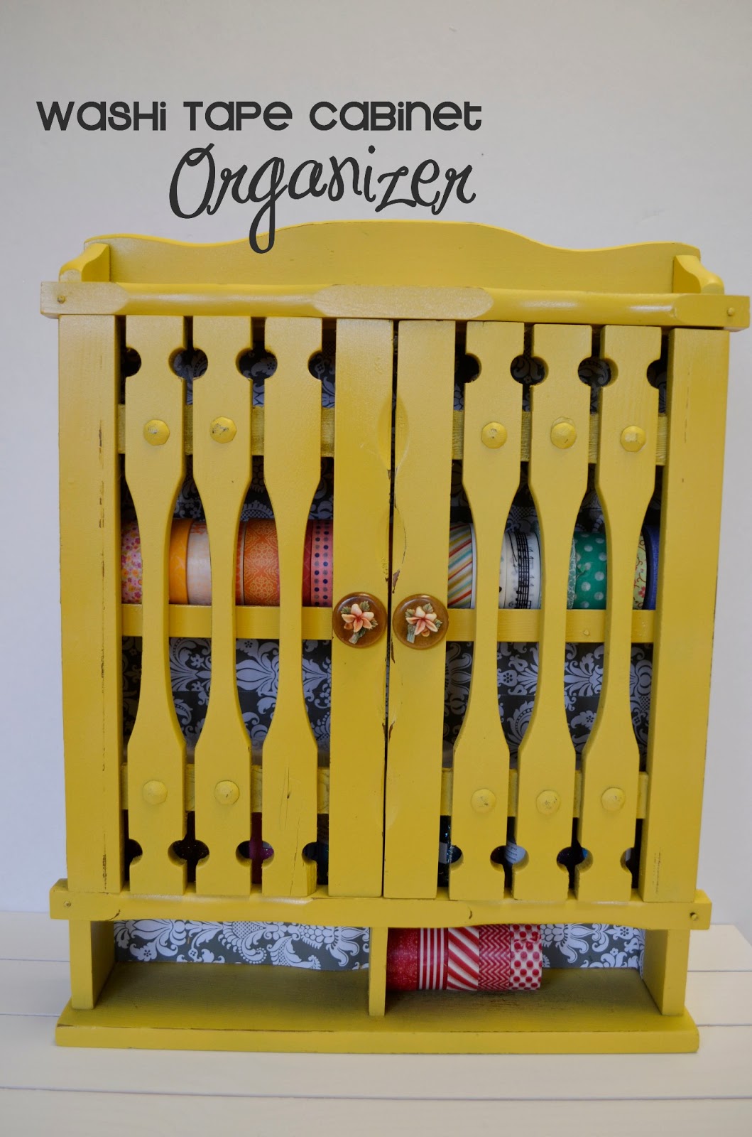 The Original Scrapbook USA: Washi Tape Cabinet Organizer