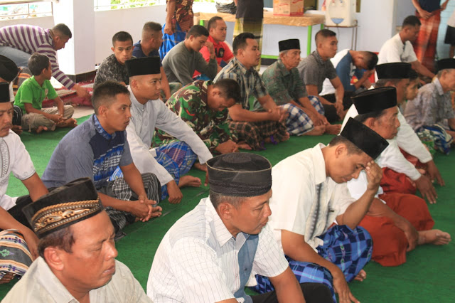 Keimanan TNI tetap Terjaga Guna Dukung keberhasilan TMMD Reg 105 