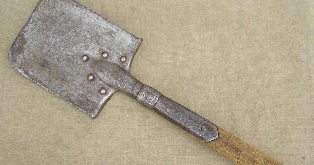 bingbabel Russian WW1 Infantry Flat Shovel (Spaten)