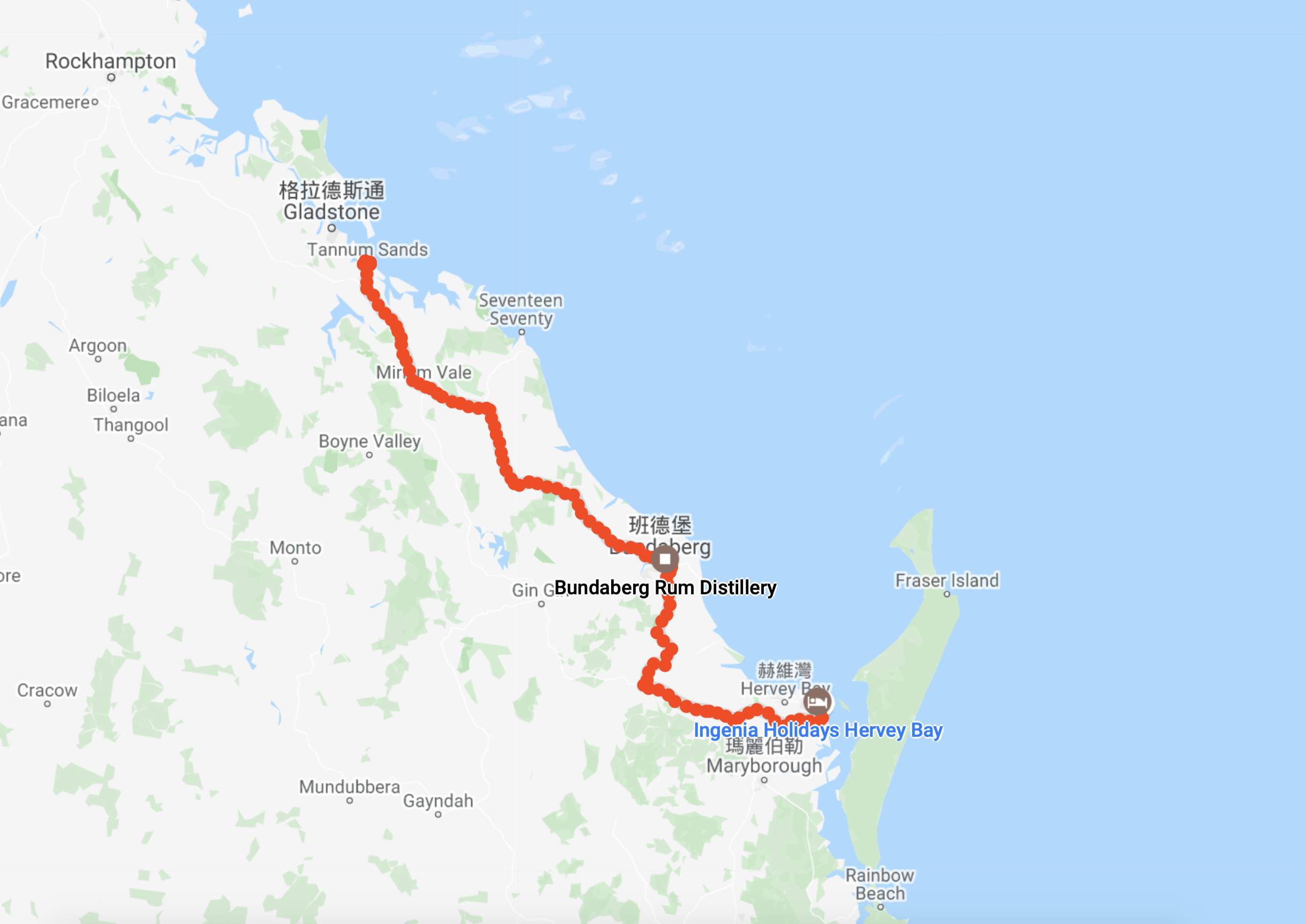 life in technicolor 2019 環遊澳洲紐西蘭公路旅行 EP.56：塔能杉德 赫維灣