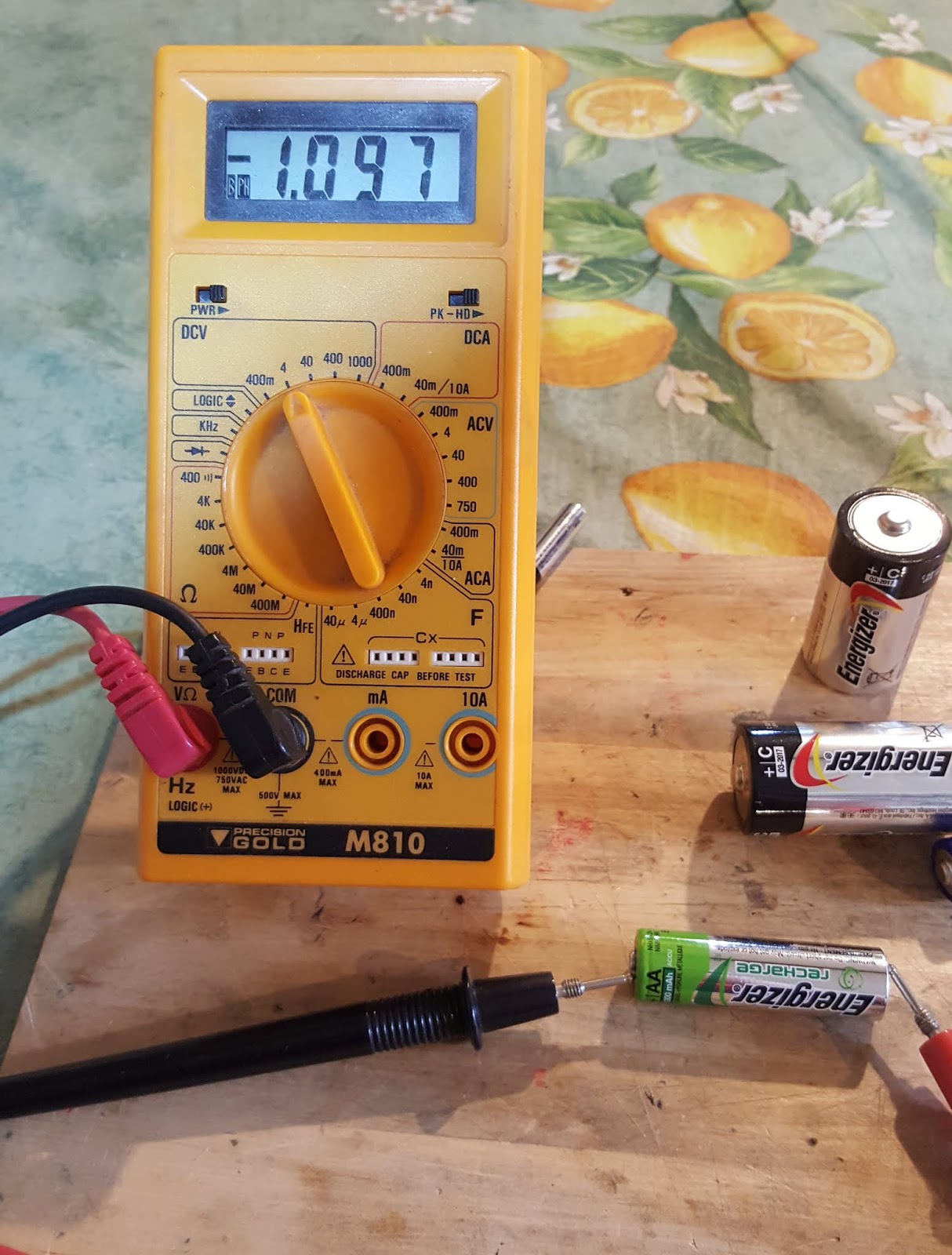 The Period Property Dead alkaline batteries