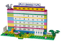 LEGO Asztali naptár
