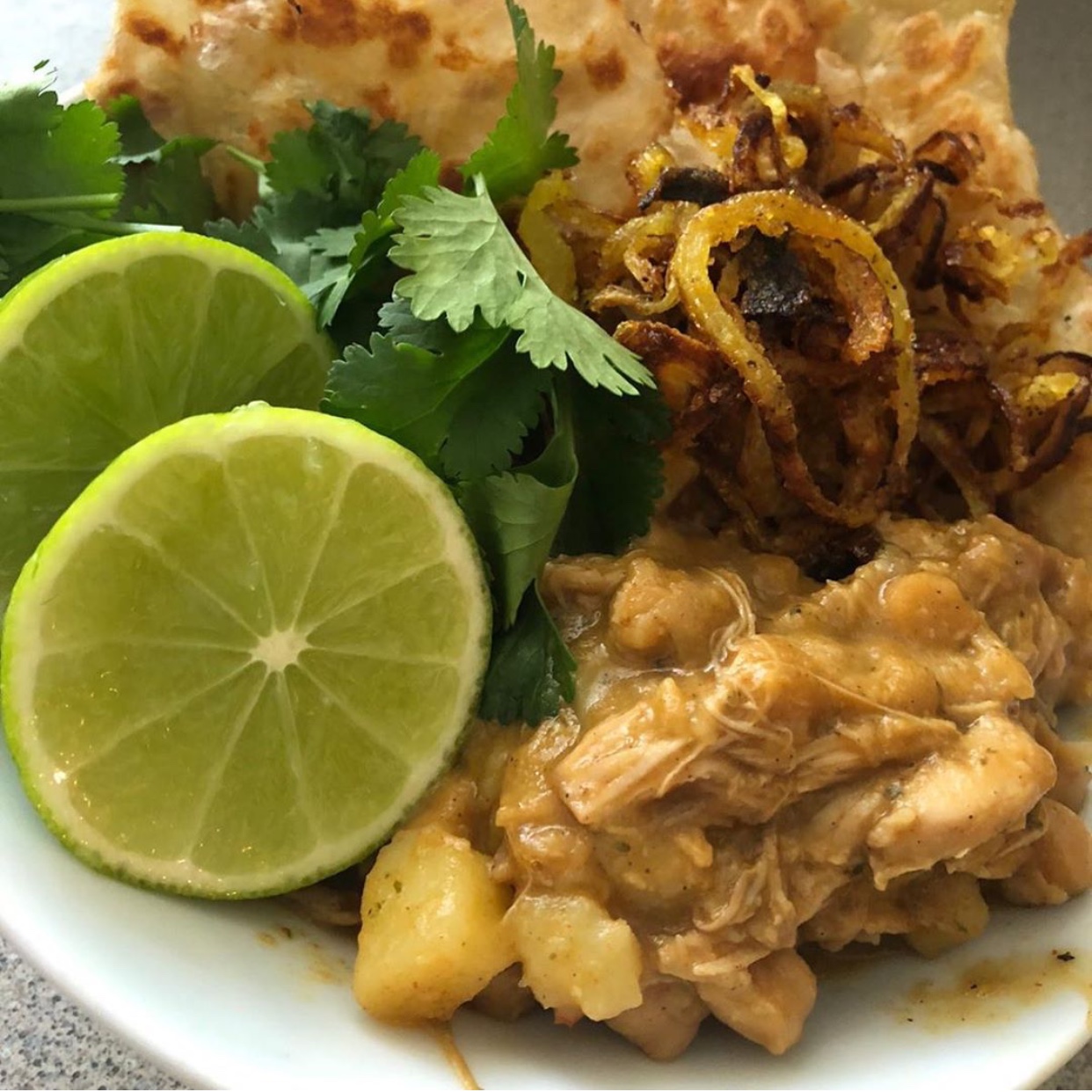 Caribbean Twist Roti Chicken Mix