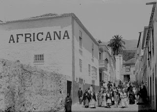 Huelga obreras y obreros fábrica de tabaco La Africana, La Palma 1919