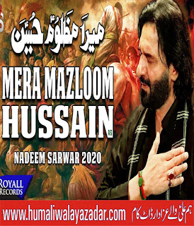 Mera Mazloom Hussain Noha Lyrics Nadeem Sarwar 2021 Hum Ali Walay Azadar mera mazloom hussain noha lyrics nadeem