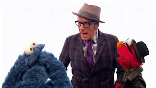 Elvis Costello and elmo sing A Monster Went and Ate My Red Two. Sesame Street The Best of Elmo 3