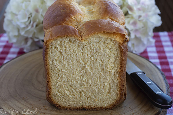 Pan de leche japonés hokkaido #sinlactosa #panificadora