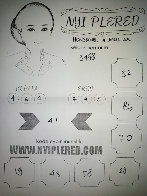 Syair Togel Hongkong Rabu 14 April 2021 Forum Kode Syair