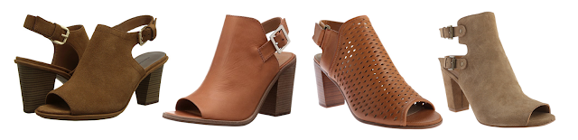 Shopping List Open Toe Bootie for Spring