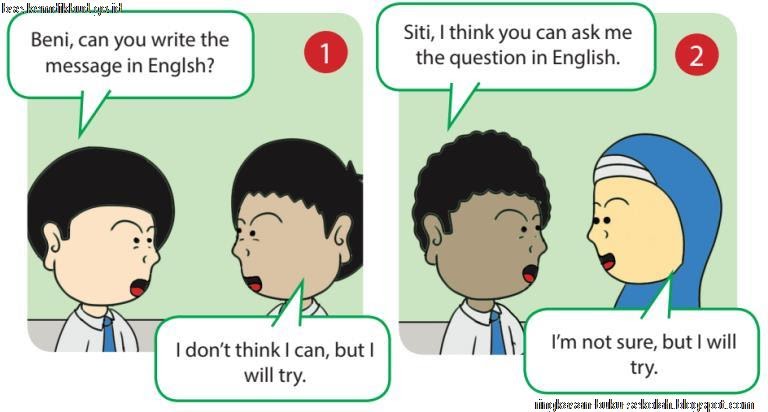 contoh kalimat we can do it and we will do it Ringkasan