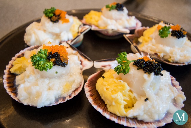 Sautéed Fresh Peeled Crab Meat and Scallops with Egg at Summer Palace at Edsa Shangri-La, Manila