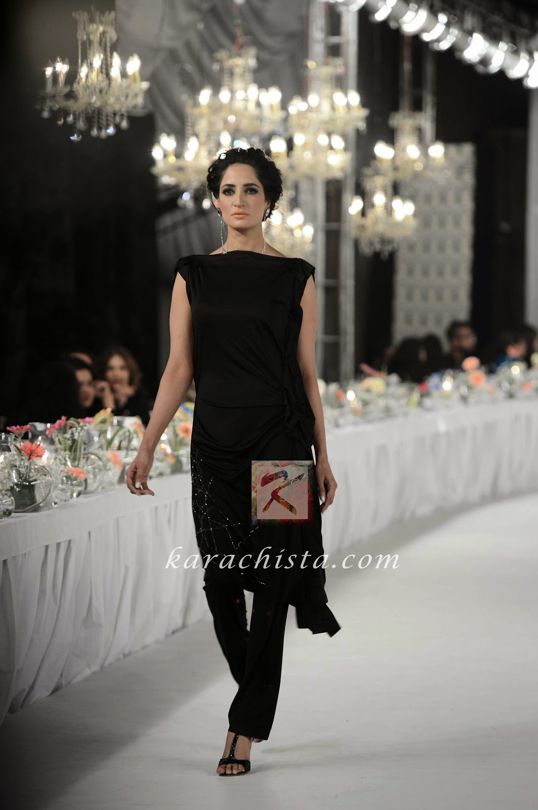 Libas PFDC Swarovski Couture Libas Swarovski crystals ensemble