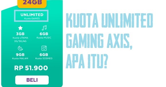 Kuota Unlimited Gaming Axis Owsem Untuk Apa Saja Garudaphone