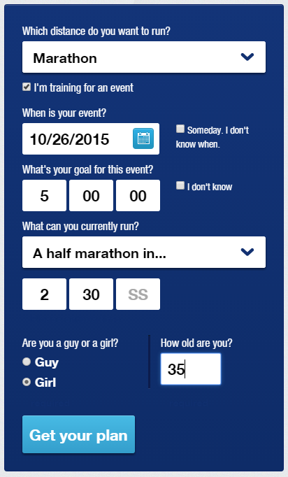 my asics run training