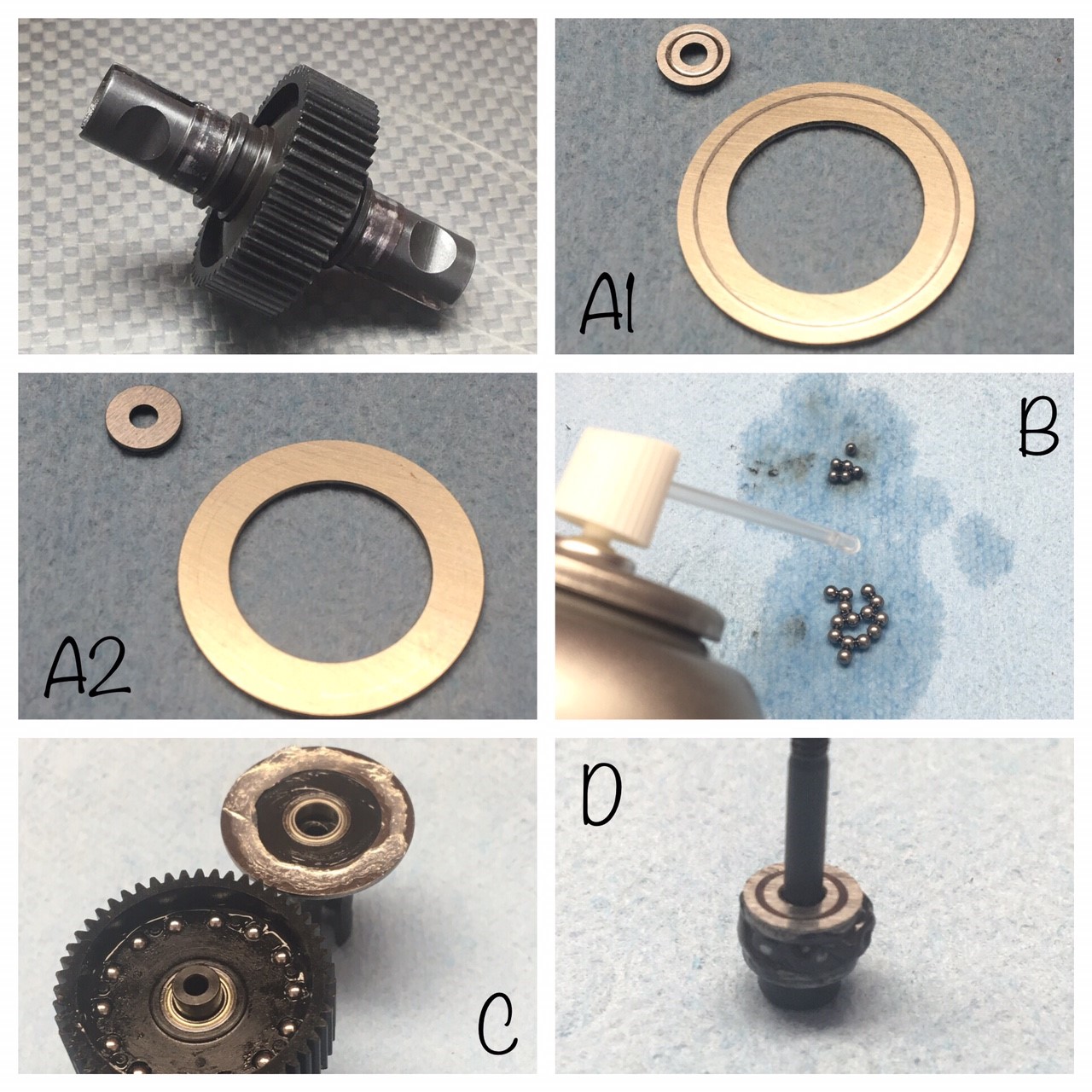 Team Losi Racing Diff maintenance and rebuilding