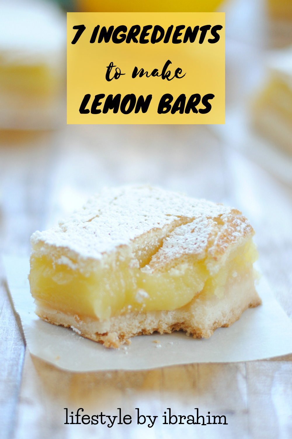 How To Make Lemon Bars At Home?