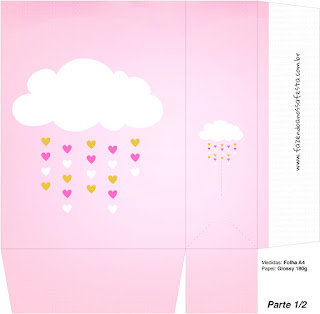 Blesing Rain for Girls Free Printable Box.
