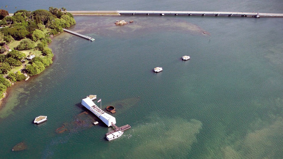 Carbonacea "Black Tears" of the USS Arizona, Pearl Harbor