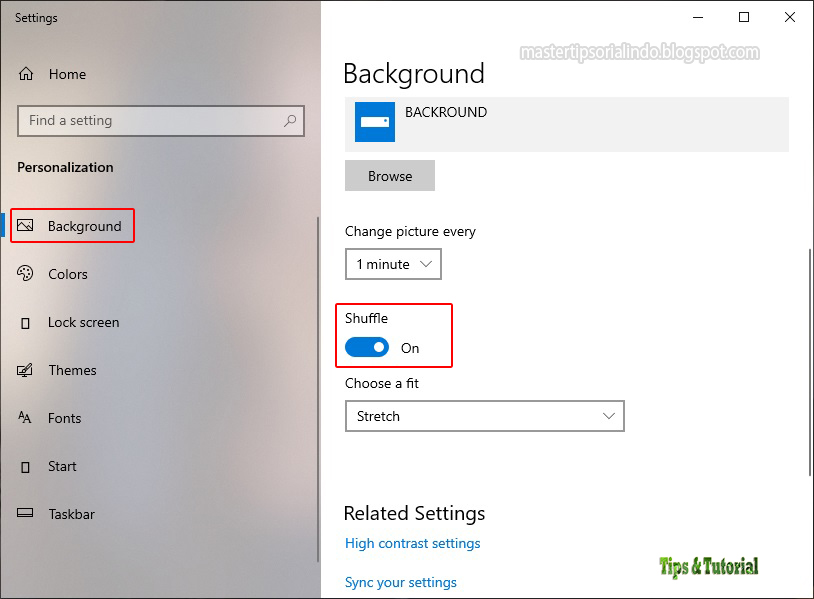 Setup Slideshow Wallpaper With Shuffle Mode On Window vrogue.co